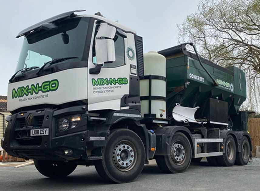 ready mix concrete truck